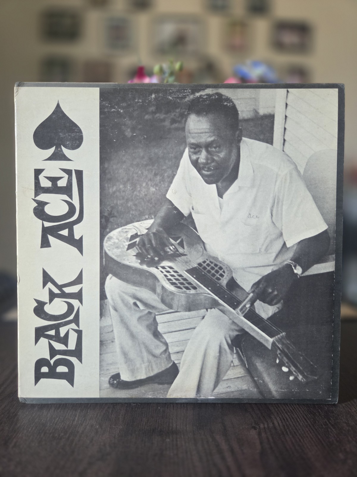 Black Ace Vinyl LP Hard-to-Find BLUES Album MINT Condition - Arhoolie Records 