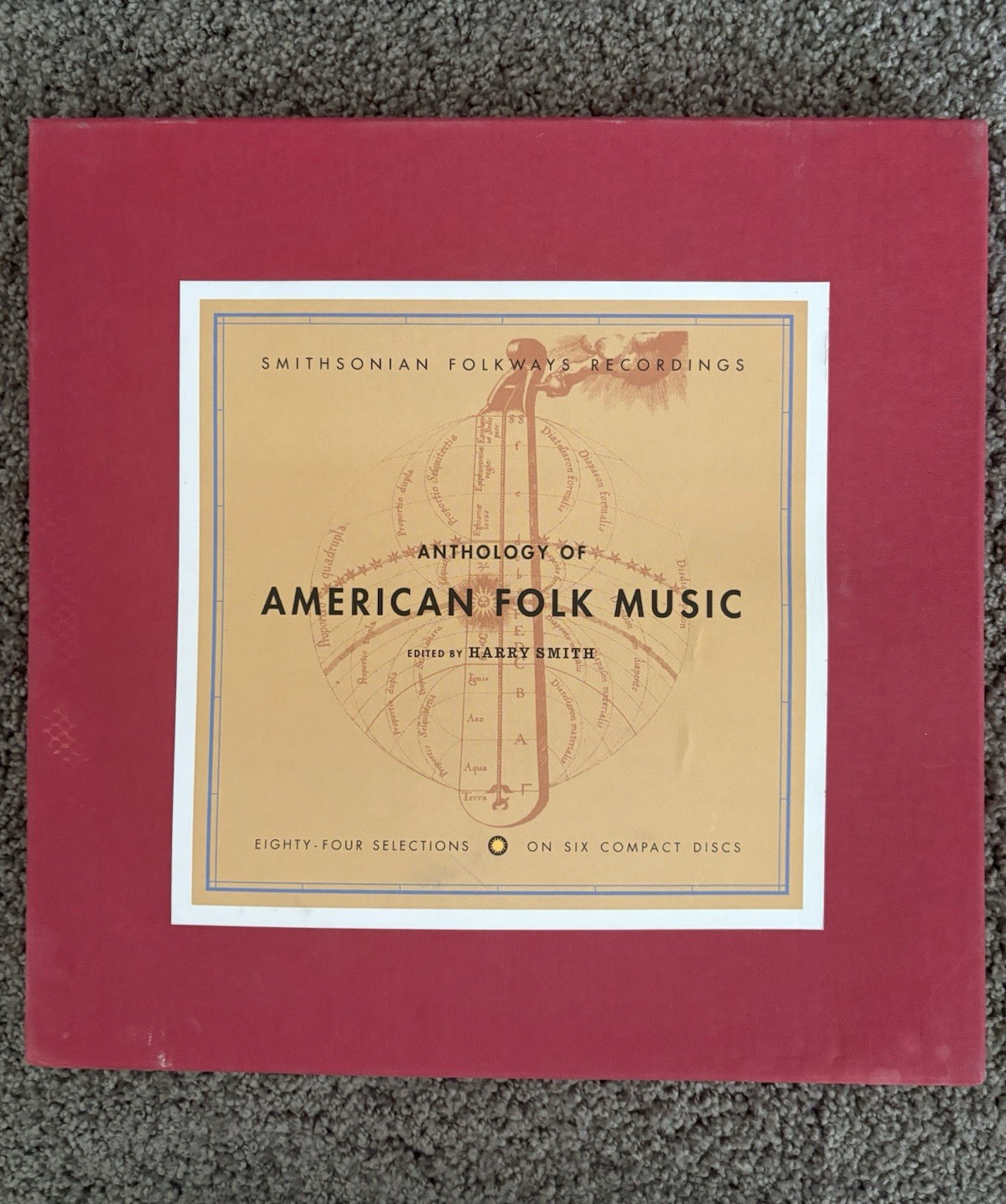 Anthology of American Folk Music 6 CD Box Set Harry Smith Smithsonian Folkways