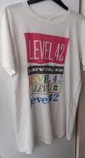 Rare Vintage Level 42 Wembley 30th November 1986 Tour T-shirt Large picture