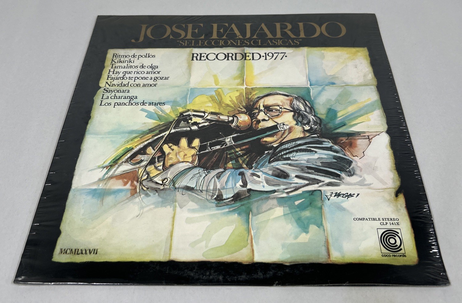 Jose Fajardo* ‎– Selecciones Clasicas 1977 DESCARGA BRAVA COLECCION LP NEW SEAL