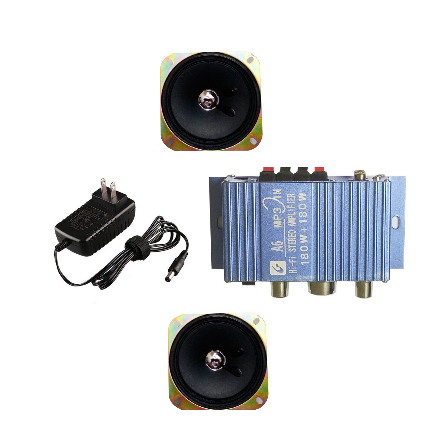 Amplifier Amp and Speaker Upgrade Kit Compatible With Arcade1Up
