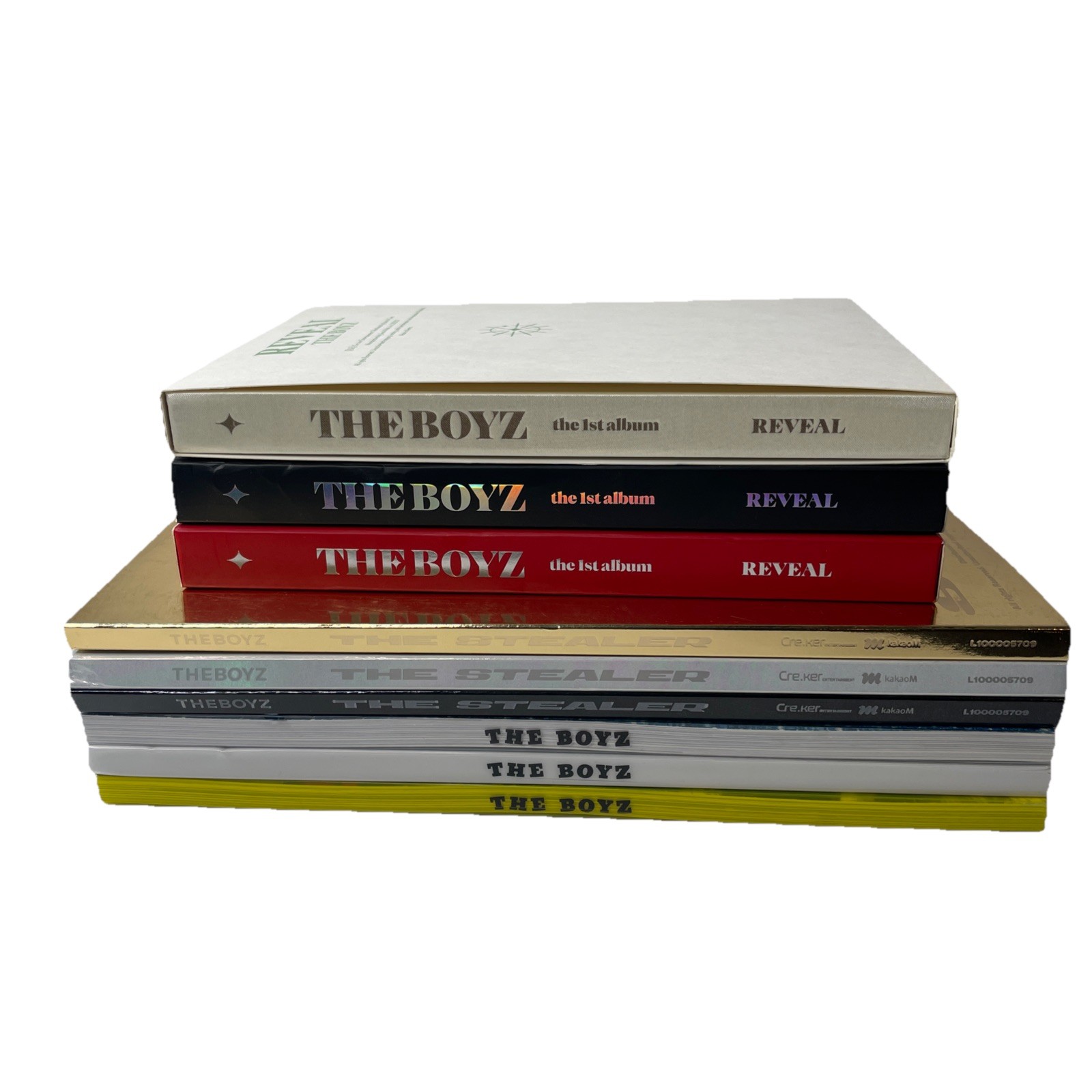 Huge The Boyz Album Collection Lot The Stealer The 1st Album K-Pop Disharmony