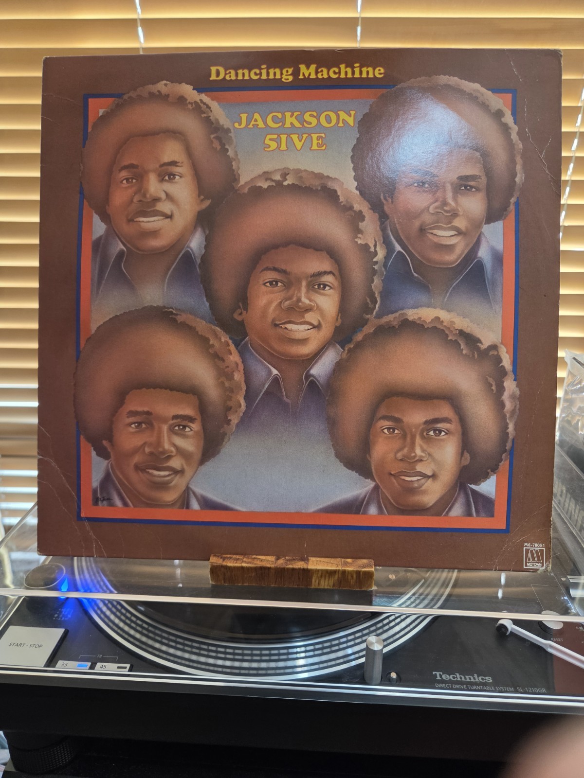 The Jackson Five, Dancing Machine, 1974 1st Motown,M6-780S1, VG-VG+