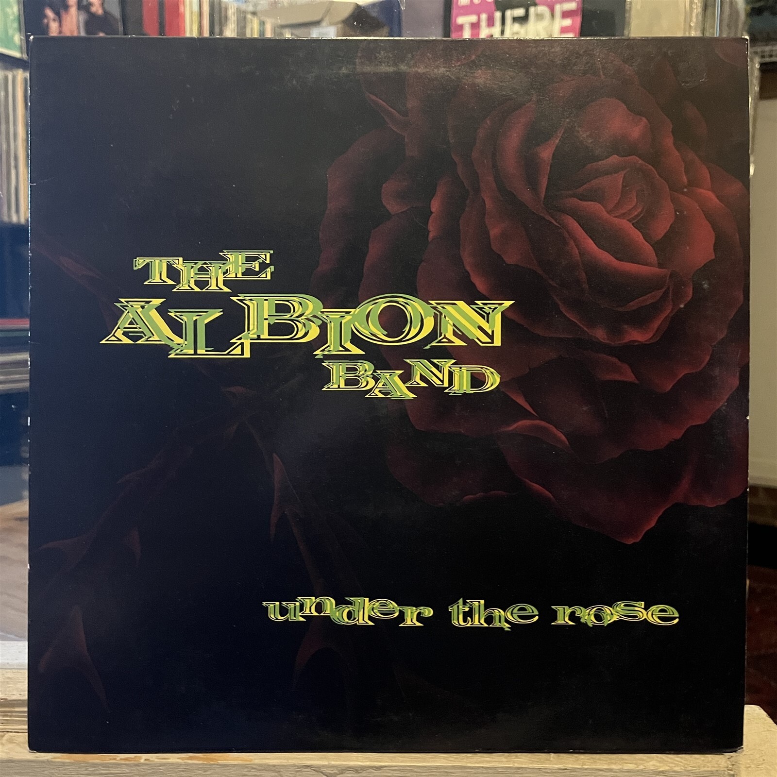 [ROCK/FOLK]~EXC LP~The ALBION BAND~Under The Rose~[1984~SPINDRIFT]~UK Import~