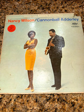 Nancy Wilson Cannonball Adderley LP Capitol ST-1657 12