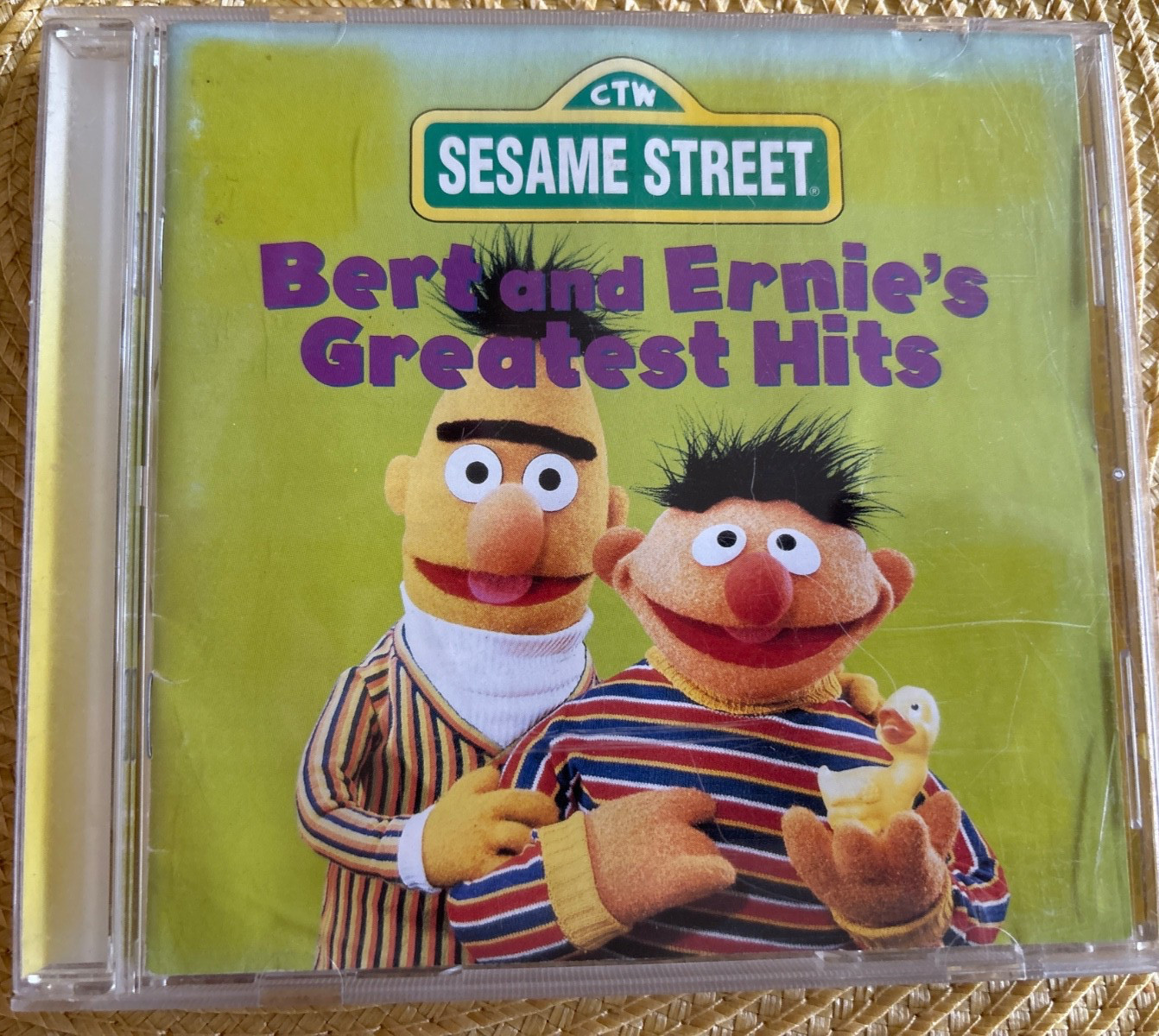 Sesame Street: Bert & Ernie's Greatest Hits CD 1996 Jim Henson Muppets 15 songs