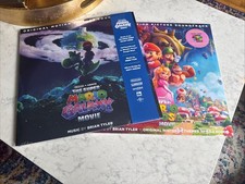 Super Mario Galaxy and Mario Bros. Movie LP Vinyl Lot - Limited Exclusives picture