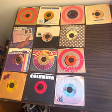 13 7” Vinyls VTG Records Columbia Capitol RCA picture