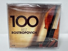 Mstislav Rostropovic - 100 Best Rostropovich (6 Cd) NEW SEALED picture