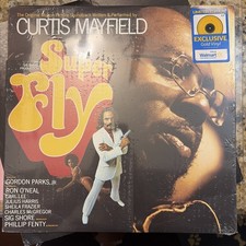 Curtis Mayfield Super Fly Gold Vinyl LP picture