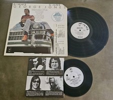 George Jones Memories of Us Vinyl LP Record 1975 Epic KE 33547 White Label Promo picture