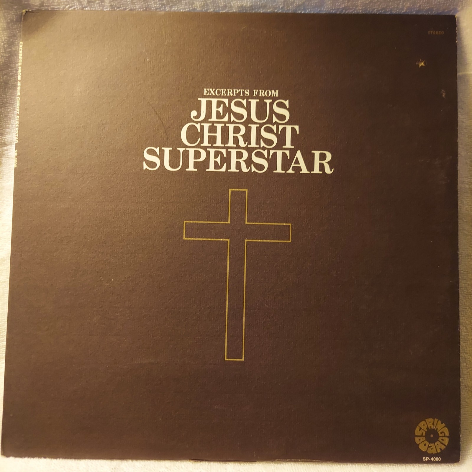 Jesus Christ Superstar - Excerpts (Nick Ingman Orch) [NH08-043] original LP/VG+