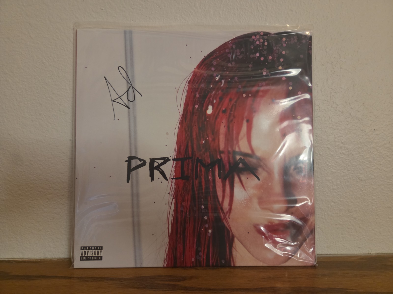 ADÉLA Prima LP ADELA HAND SIGNED COVER Pink Colored Debut Vinyl IN-HAND 🆕 ✅ 