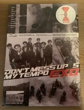 🎞️ EXO Don't Mess Up My Tempo CD Book Poster New - Sealed‼️ picture