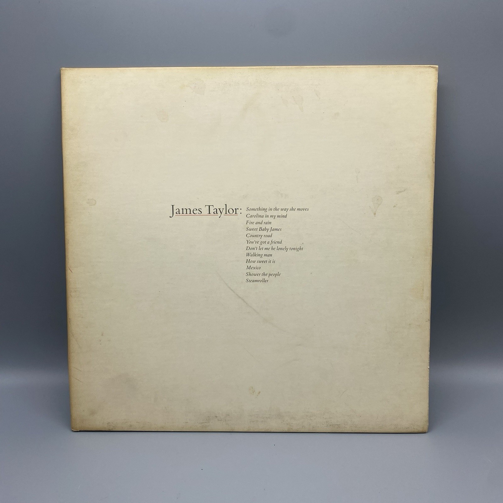 James Taylor\'s Greatest Hits Vinyl LP -1976-Warner Bros BSK 3113