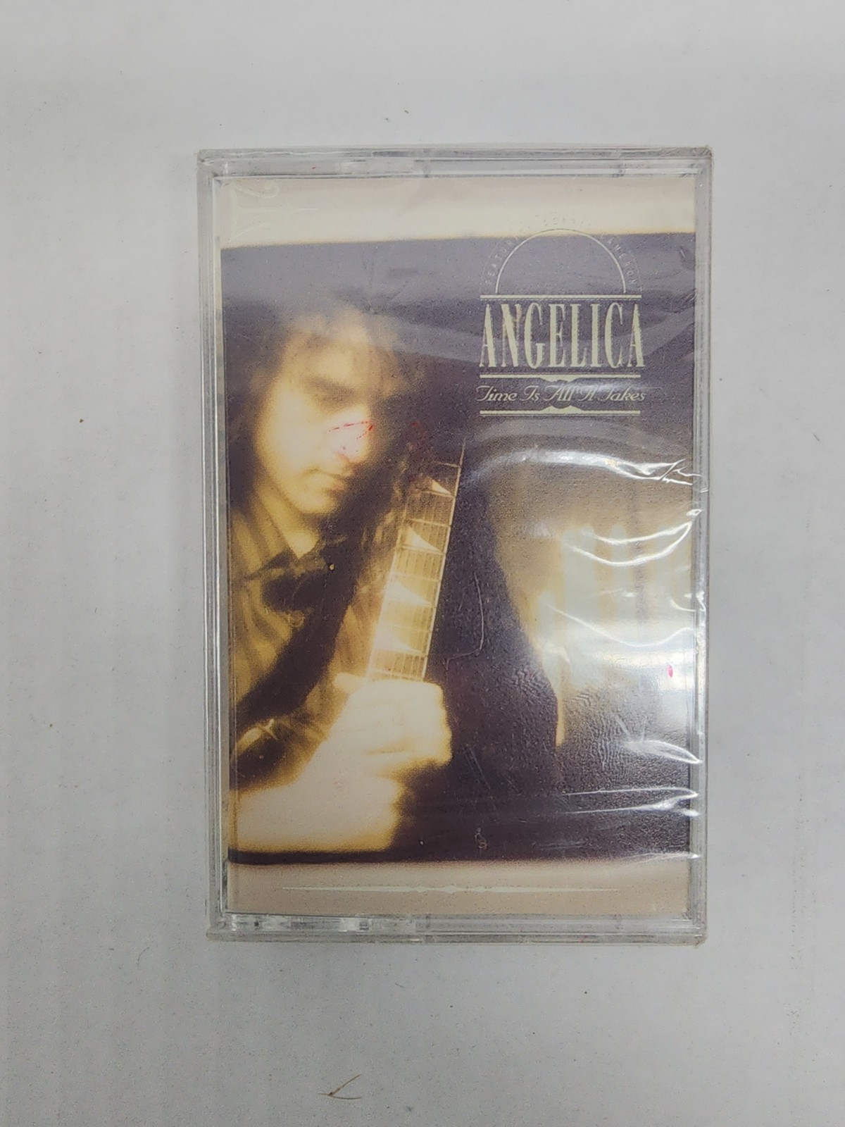 Vintage 1992 Cassette Tape Angelica Time Is All It Takes Intense Records