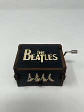THE BEATLES LET IT BE Wood Music Box Engraved Wooden Hand Toy Kids Gift picture
