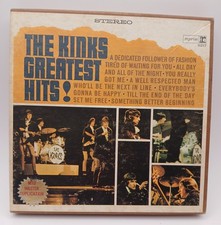 The Kinks Greatest Hits Reel-to-Reel Tape 7.5 IPS, 4-Track Reprise 6217 UNTESTED picture
