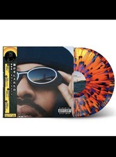 Larry June Who Coppin Orange & Blue Splatter Vinyl (Organic Edition) PRESALE picture