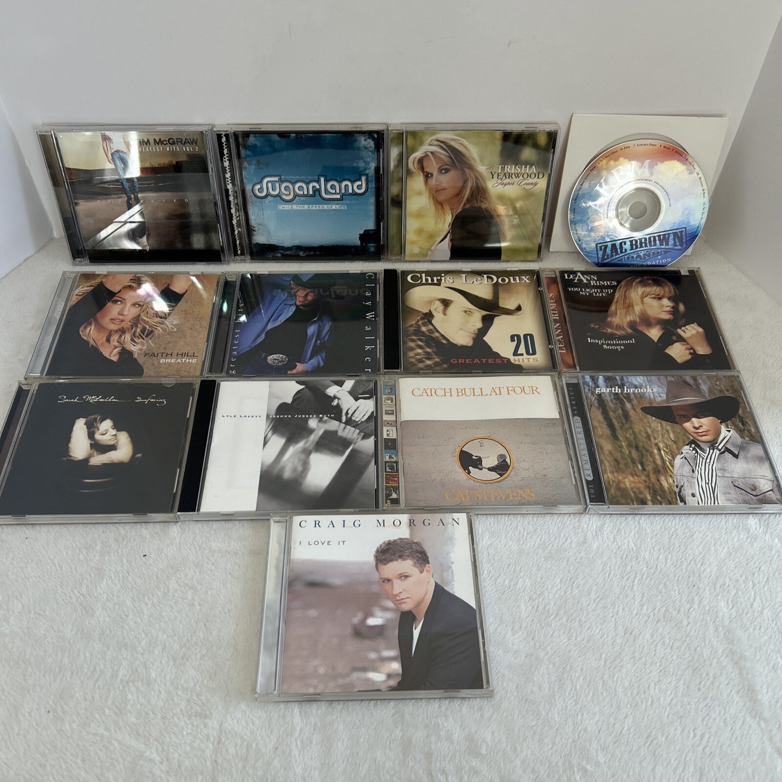 Y2K BUNDLE LOT OF 13 COUNTRY CD’S 1990’s - EARLY 2000’s VGC (READ)