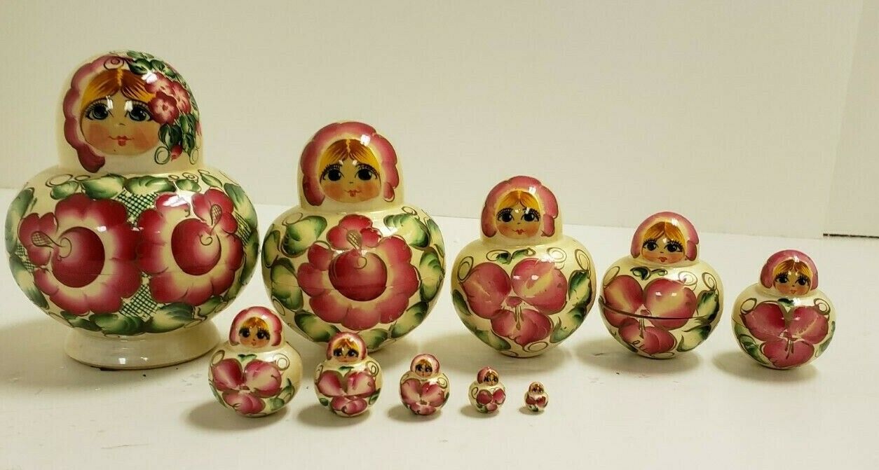 Russian Nesting Dolls by G. DeBrekht