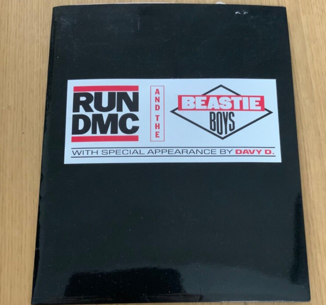 Run DMC Beastie Boys Davy D Press Kit 1986  hip Hop  Graffiti