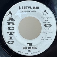 The Volcanos – A Lady's Man • Rare Northern Soul 45 • Promo Hear picture