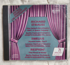 RICHARD STRAUSS / SIBELIUS / RESPIGHI - 2001 A Space Odyssey, KARELLA Suite RARE picture