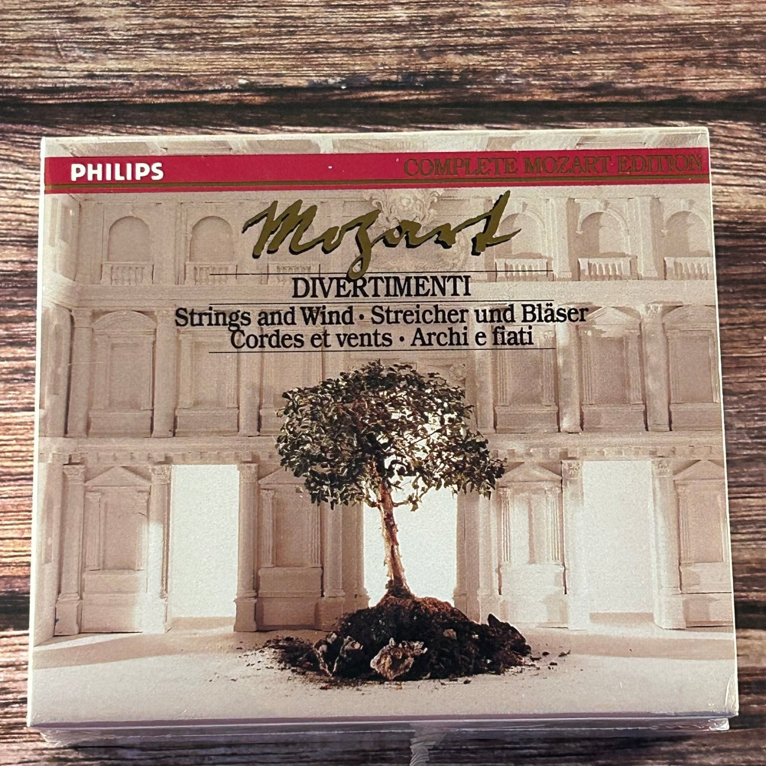 Complete Mozart Divertimenti CD Vol 4 5-disc Classical Philips Sealed St Martin
