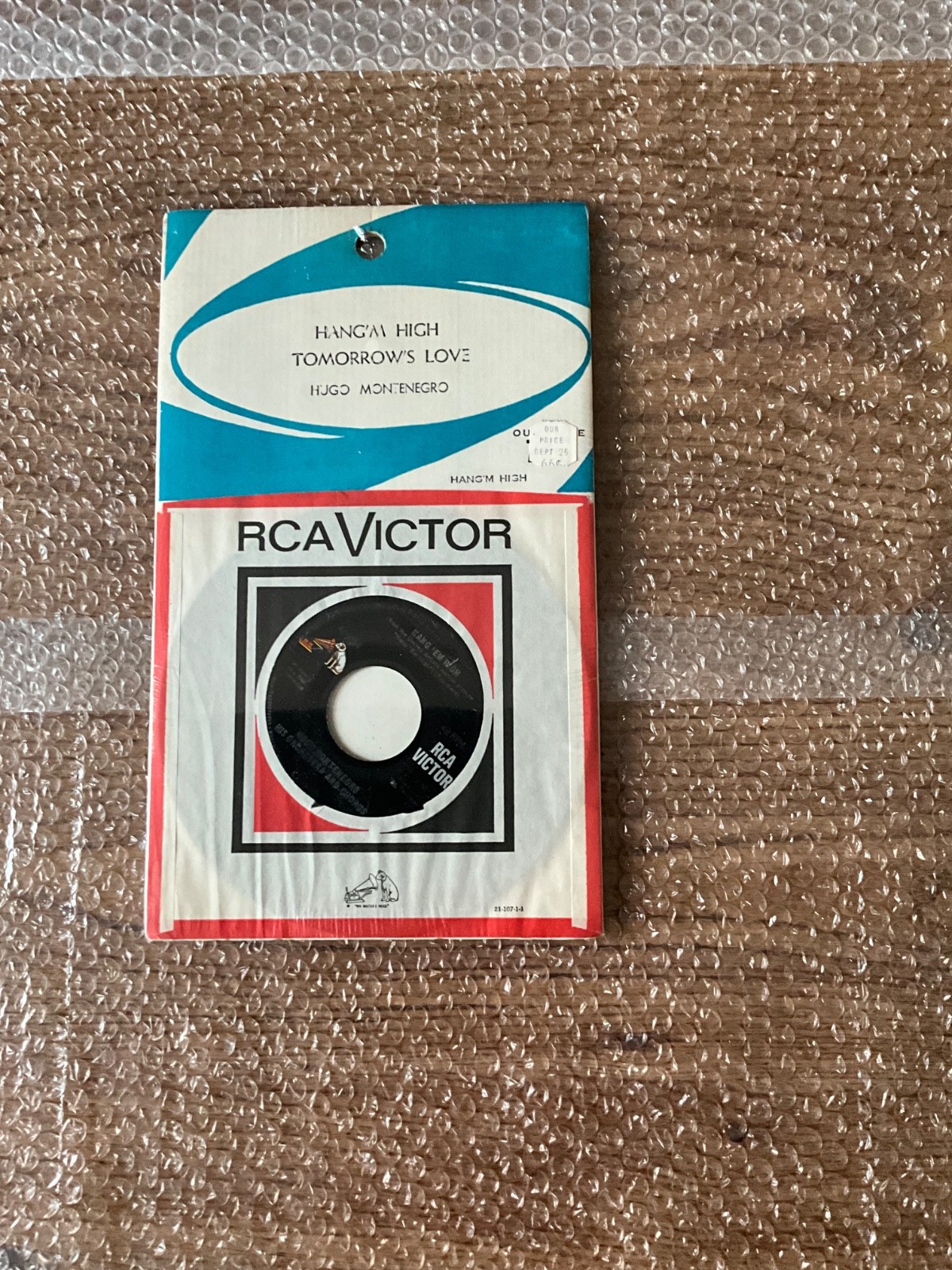 Pair of sealed  1960\'s USA original 7\