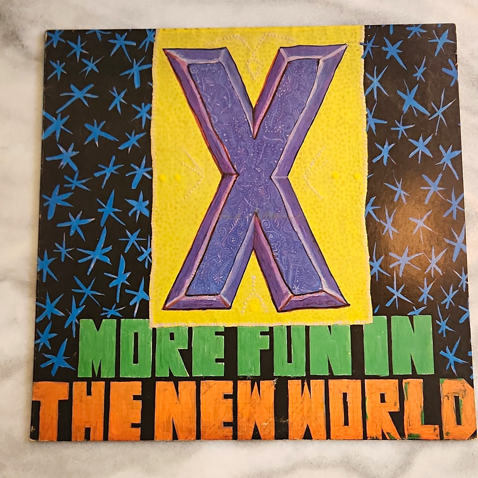 X - More Fun In The New World Elektra 1983 12