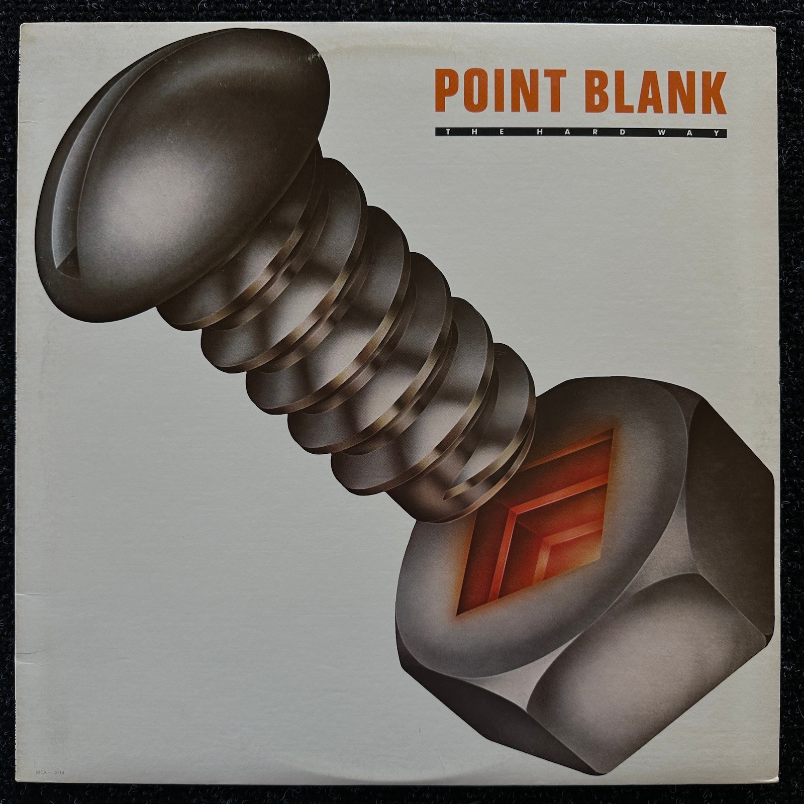 Point Blank The Hard Way Vinyl LP 1980 MCA Records Southern Rock Classic Rock