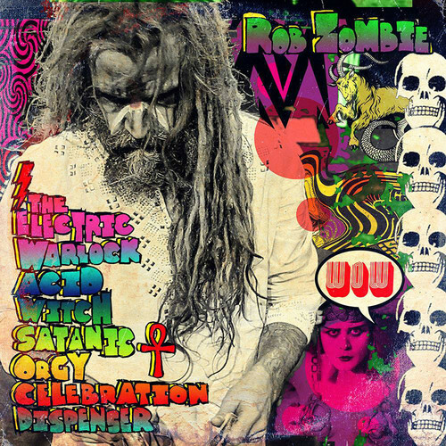 Rob Zombie Electric Warlock Acid Witch Satanic Orgy Celebration Dispenser sealed