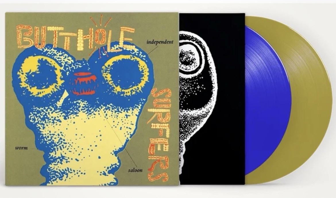 BUTTHOLE SURFERS-Independent Worm Saloon 2xLP Blue & Gold Vinyl Ltd Edition New