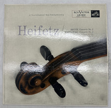 Jascha Heifetz Bruch Wieniawski Violin Concerto No 2 RCA Victor Red Seal LM-1931 picture