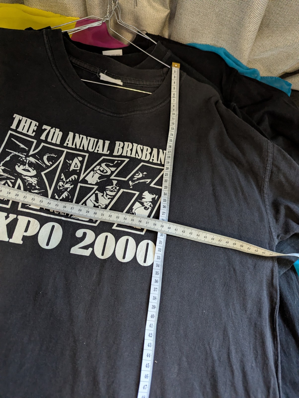Australian KISS convention shirts annual Brisbane Expo, 6th 1999 & 7th 2000