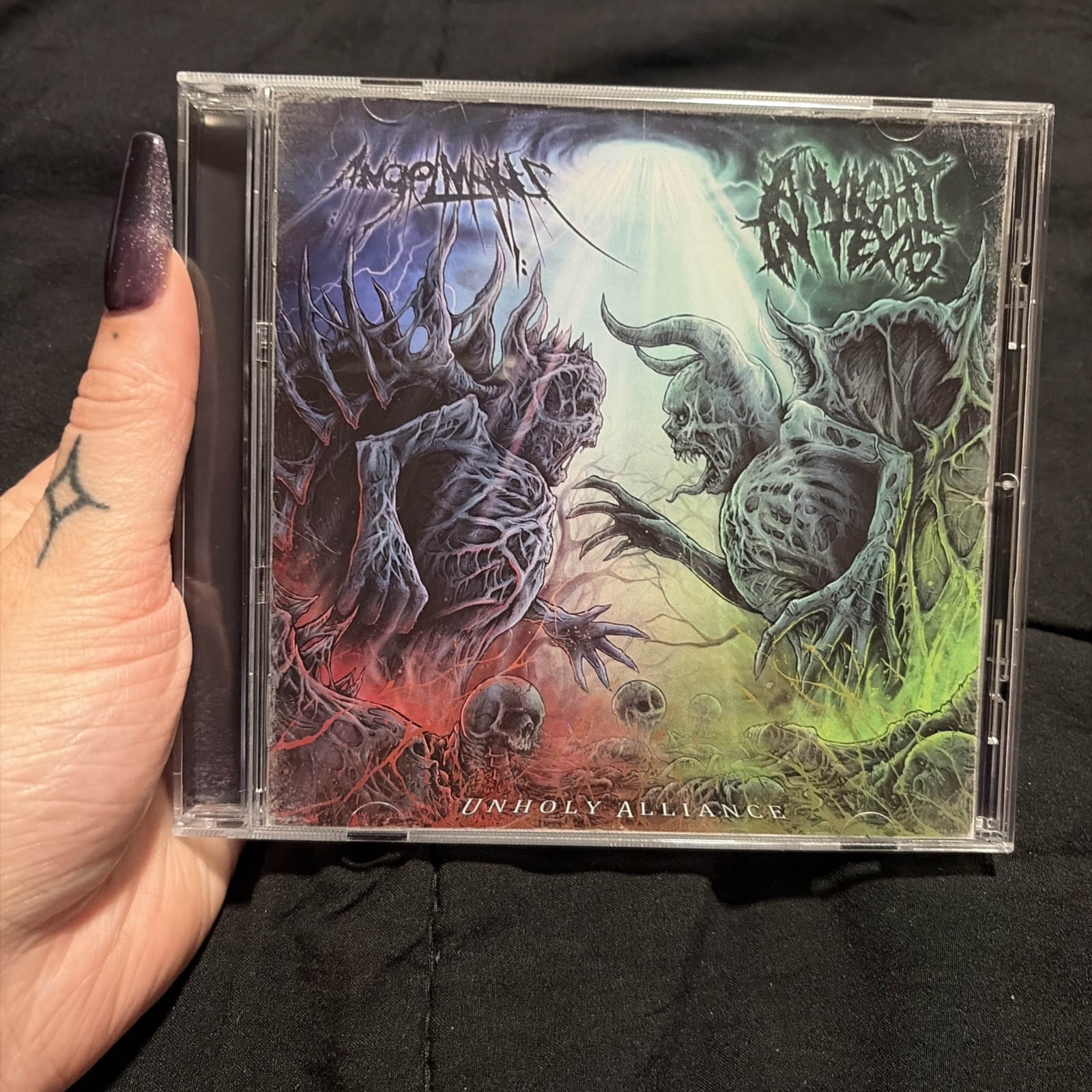 A Night In Texas/Angelmaker Unholy Alliance EP NM CONDITION