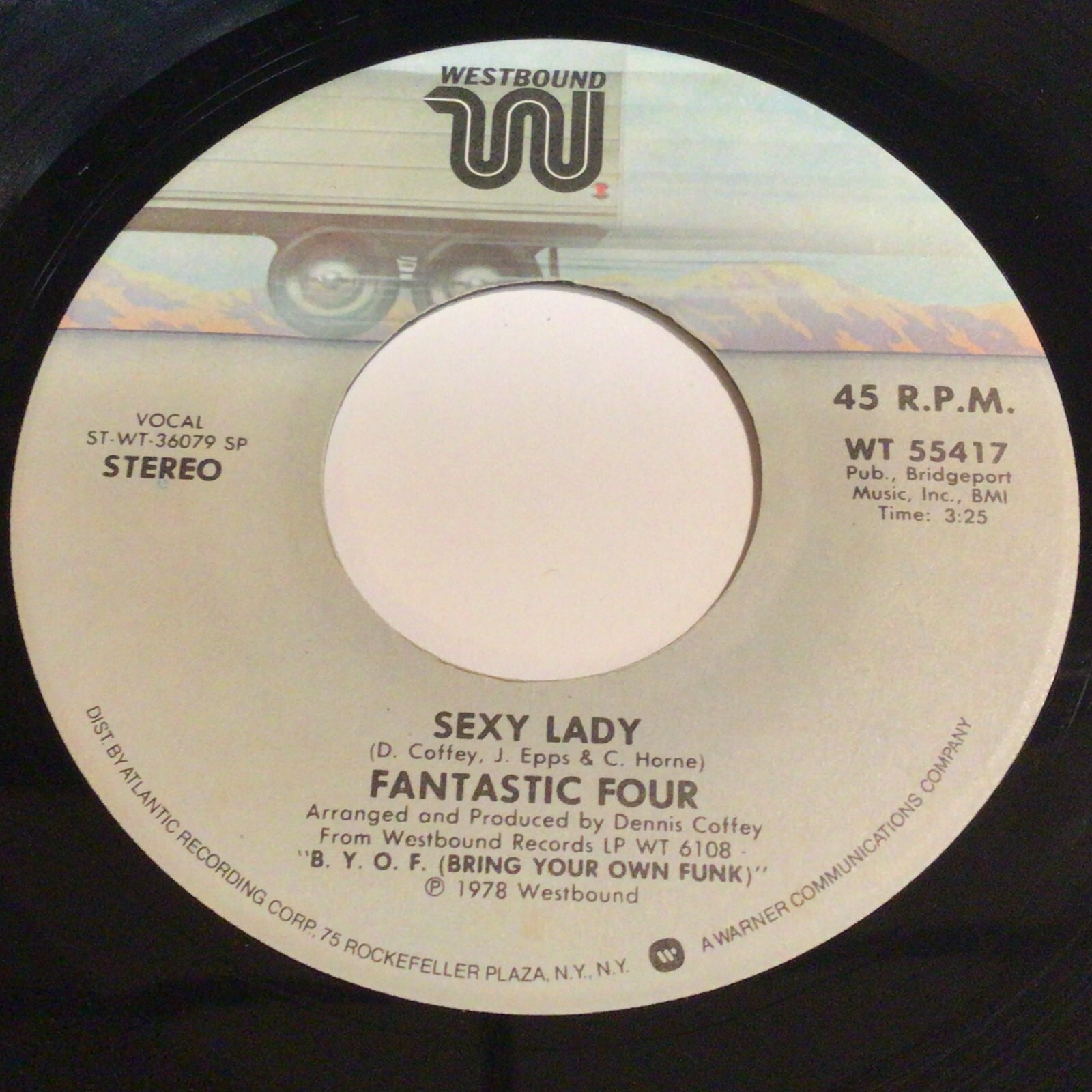 Fantastic Four - Sexy Lady / If This Is Love 45 - Westbound - Funk Soul