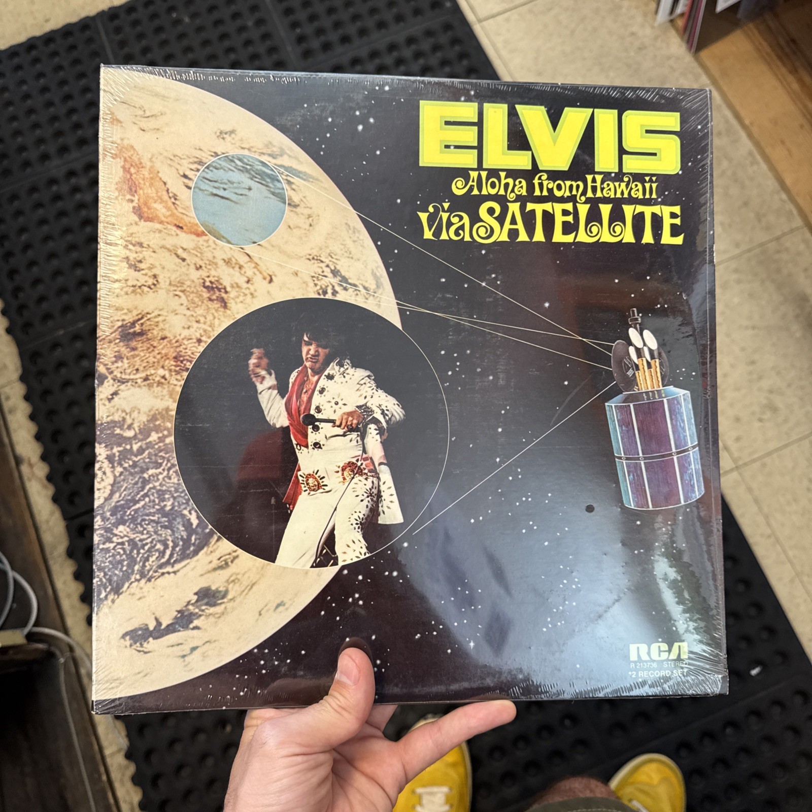 SEALED Elvis Presley Aloha From Hawaii Via Satellite 2 LP Vinyl Album Record