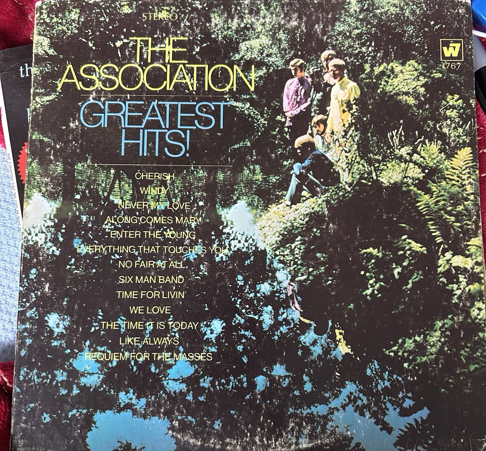 The Association Vinyl Autogrpahed With COA