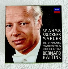BERNARD HAITINK Brahms Bruckner Mahler COMPLETE SYMPHONIES 23 CDs Concertgebouw picture