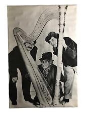 Vintage MARX BROTHERS Original 1980 Pace Minerva Poster Black & White picture
