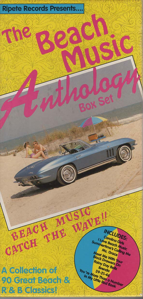 The Beach Music Anthology 4 CD Box Set w/Booklet Ripete Records 1992 Like New