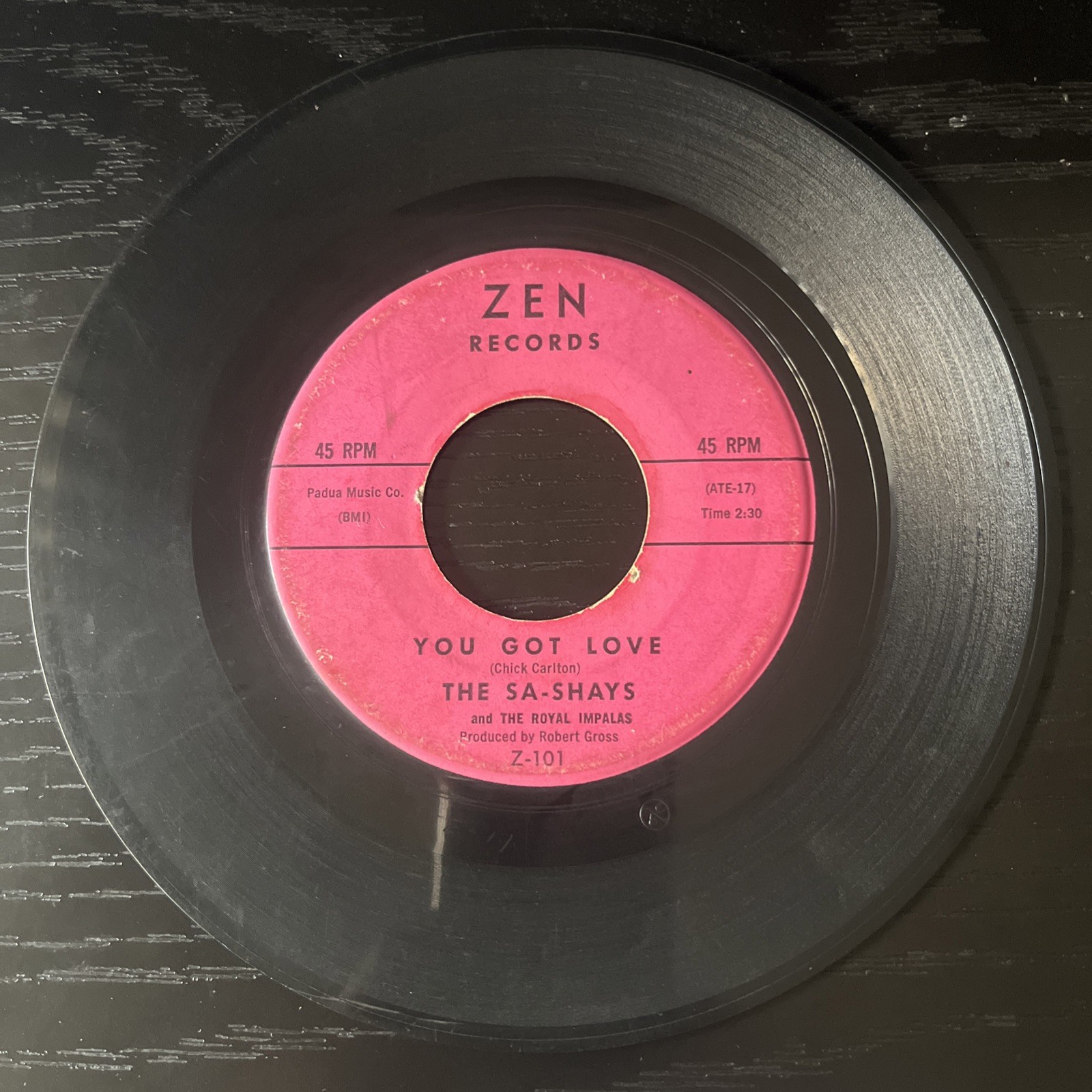 You Got Love/Boo Hoo Hoo By The Sa-Shays