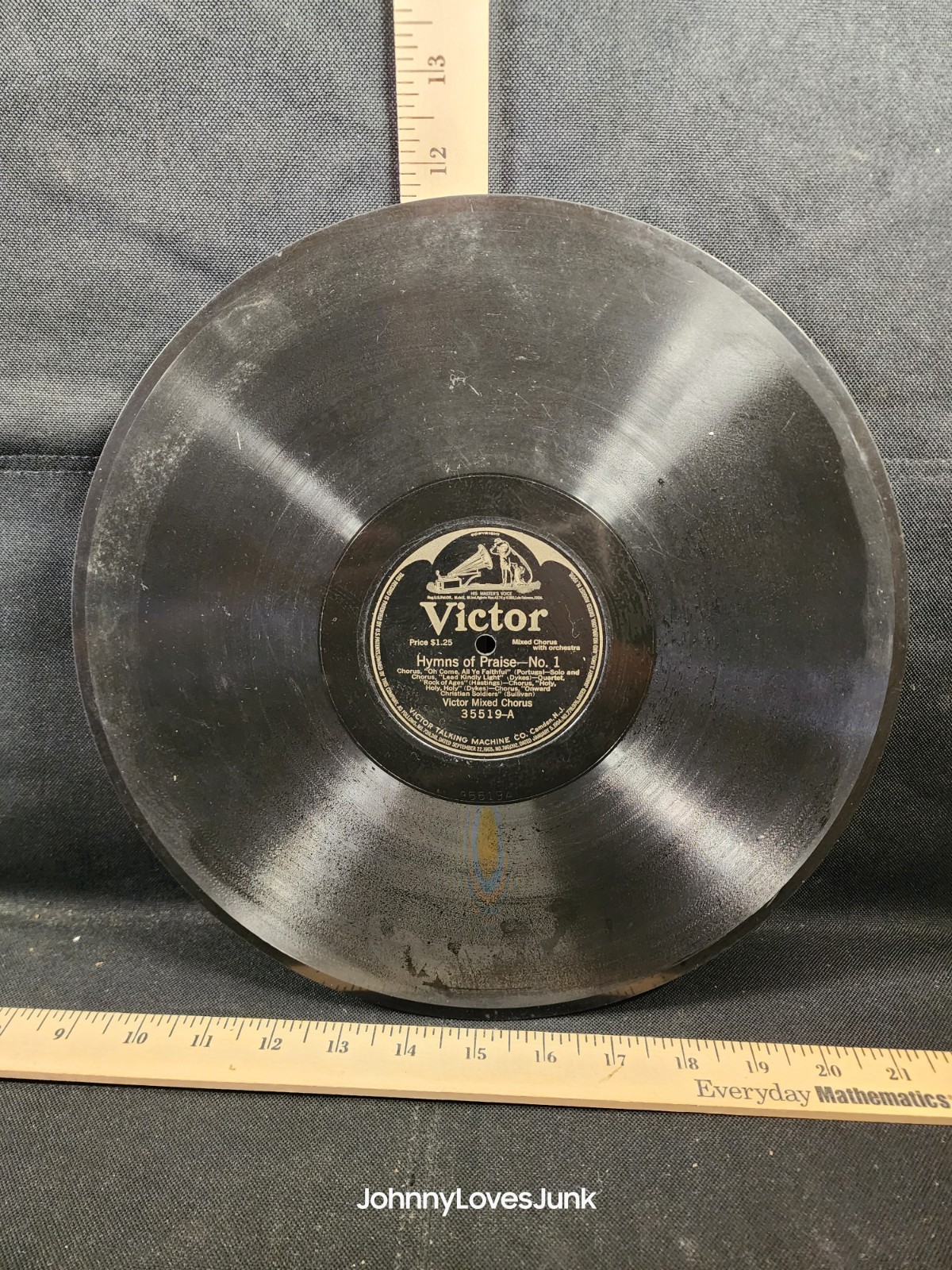78 Record Hymns Of Praise #1 & #2 Victor Mixed Chorus 