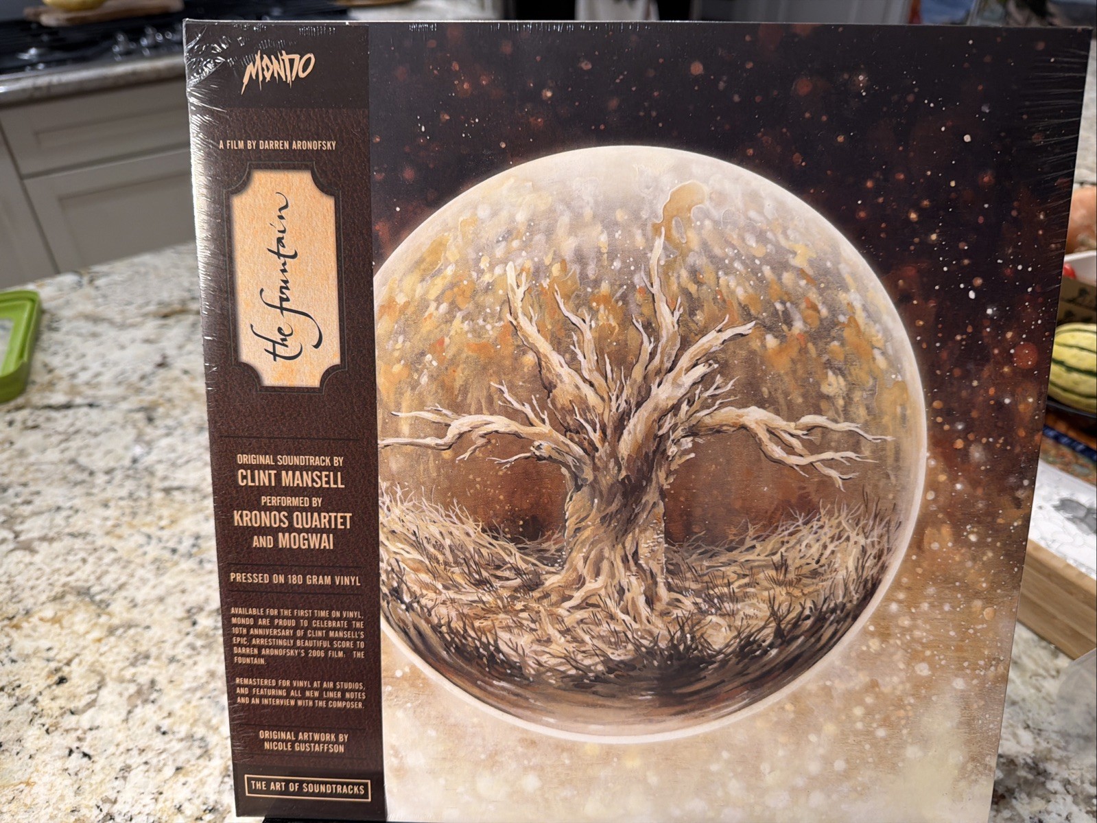 The Fountain Soundtrack vinyl LP record Mondo Clint Mansell Kronos Quartet New