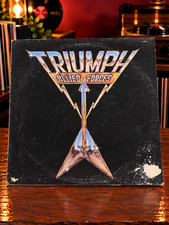 Triumph Allied Forces 1981 RCA AFL1-3902 Vinyl LP Hard Rock Stereo picture