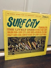 RARE The Lively Ones - Surf City (1963) Vinyl Lp Del-Fi  1st Press EXCELLENT picture