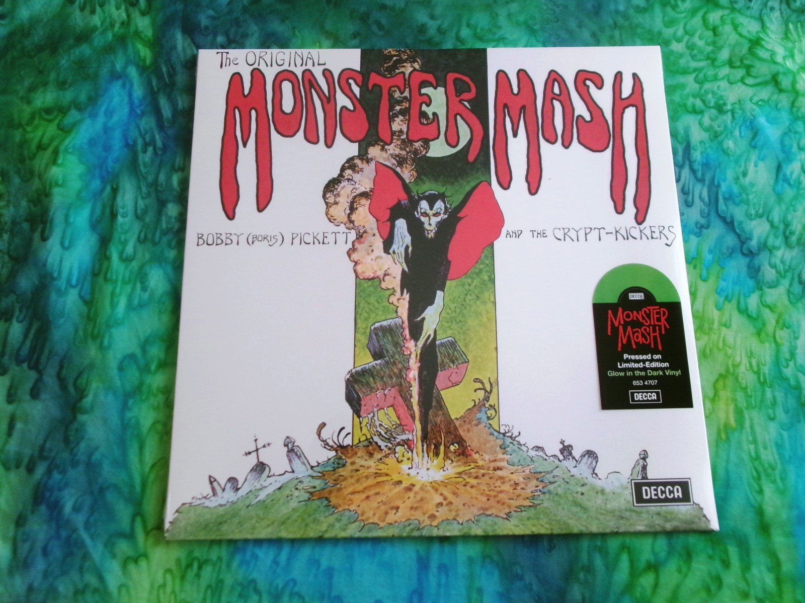 New The MONSTER MASH Glow In The Dark Import Vinyl 2024 Bobby Pickett Halloween