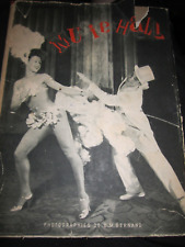 VINTAGE MUSIC HALL FRENCH BOOK PHOTOS BYB. M. BERNARD- BBA-41 picture